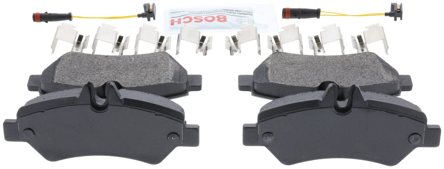 Back View of Rear Disc Brake Pad Set BOSCH BE1317H