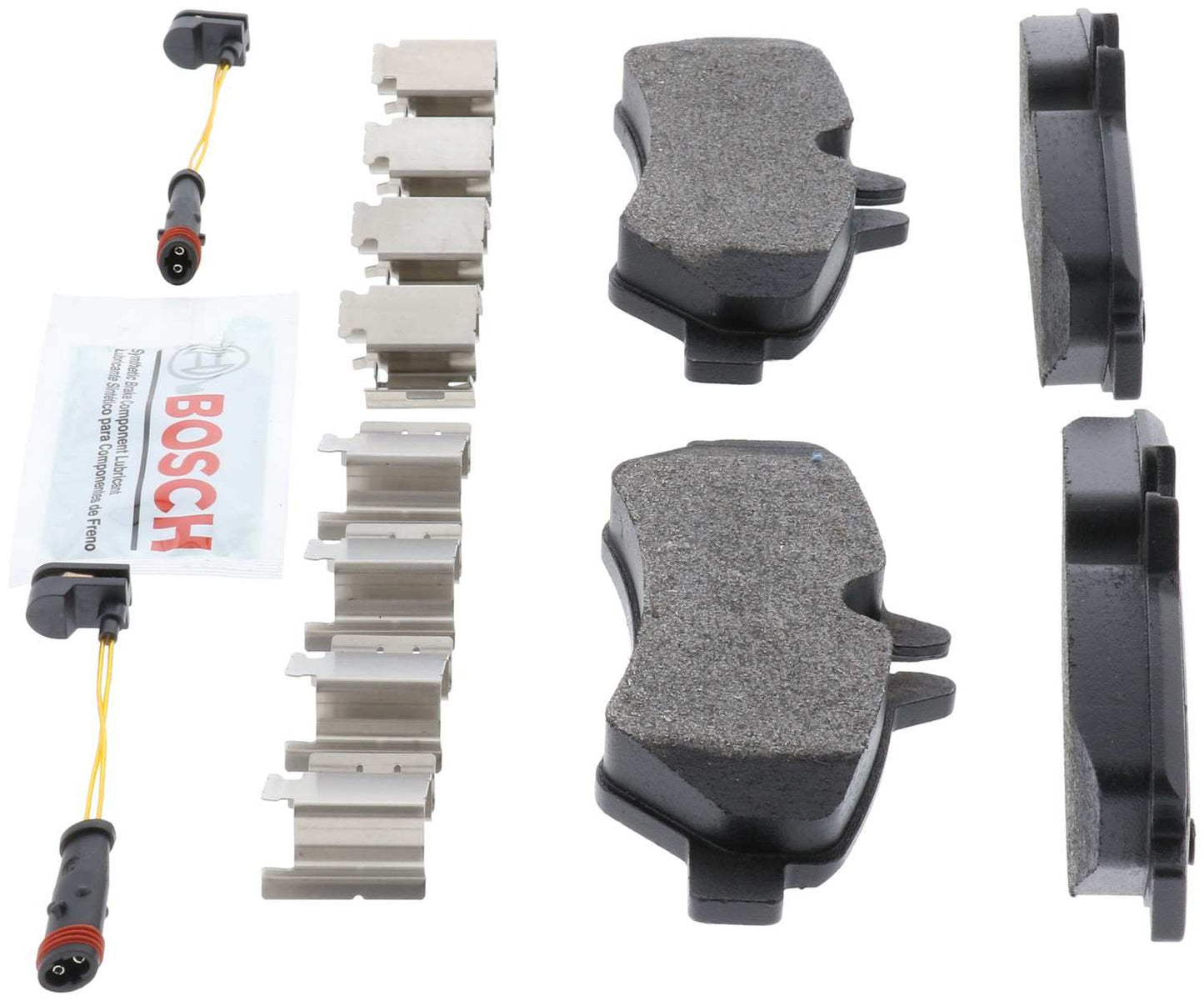 Left View of Rear Disc Brake Pad Set BOSCH BE1317H