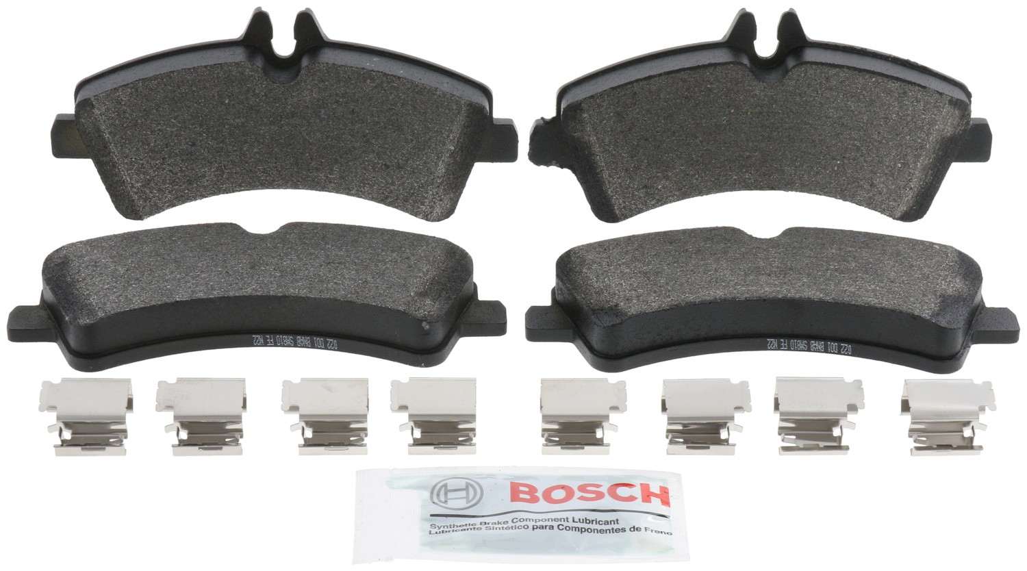 Front View of Rear Disc Brake Pad Set BOSCH BE1318H