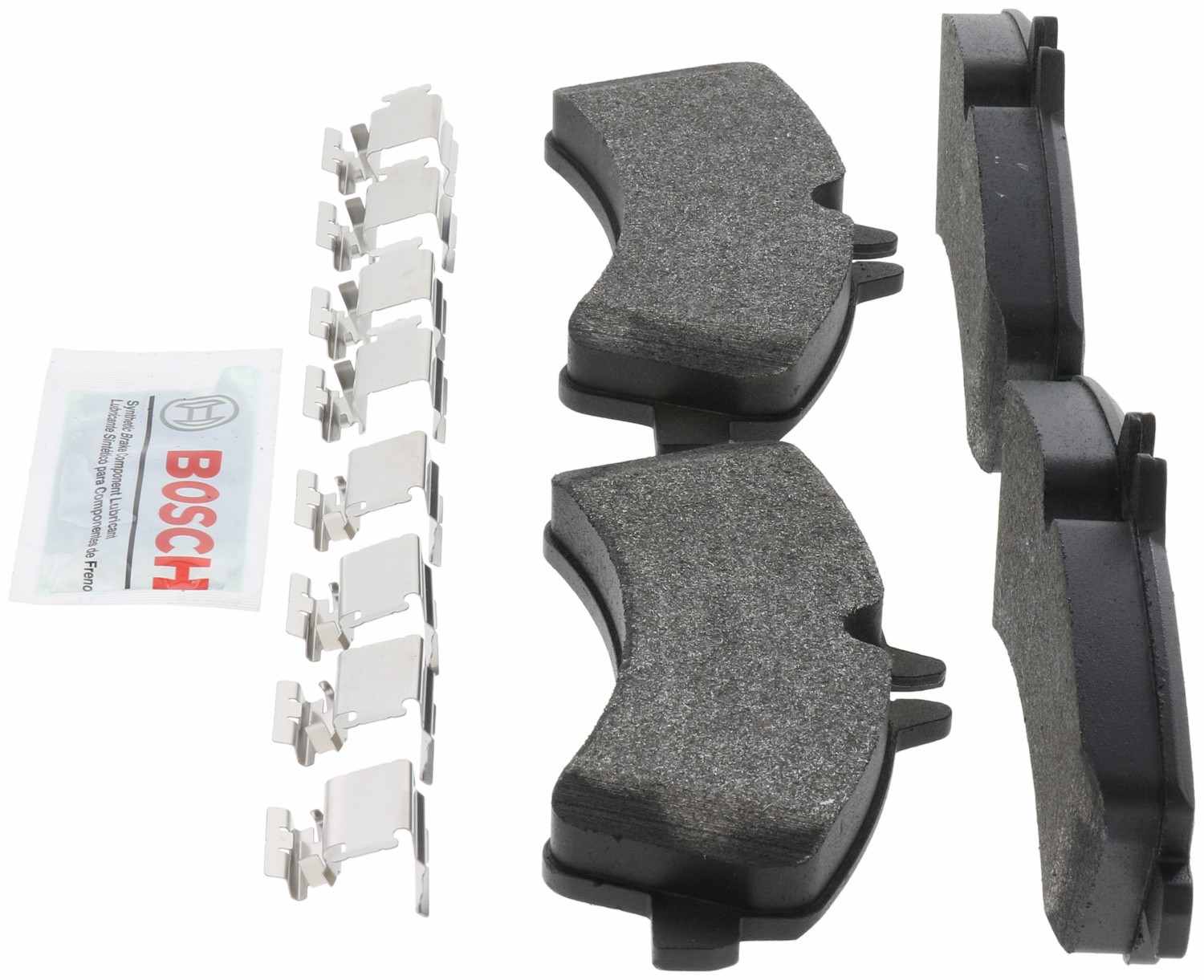 Left View of Rear Disc Brake Pad Set BOSCH BE1318H