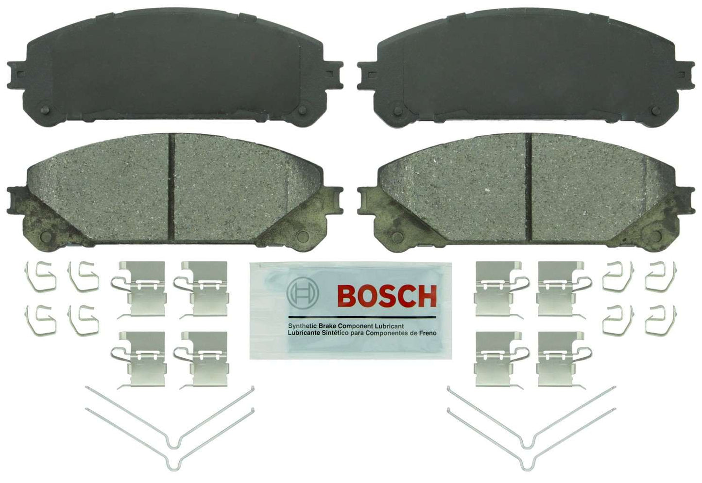 Top View of Front Disc Brake Pad Set BOSCH BE1324H