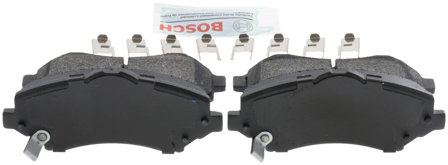 Back View of Front Disc Brake Pad Set BOSCH BE1327H