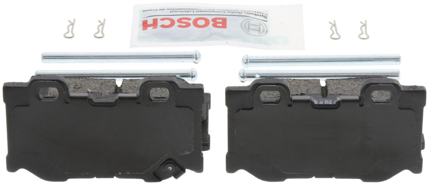 Back View of Rear Disc Brake Pad Set BOSCH BE1347H