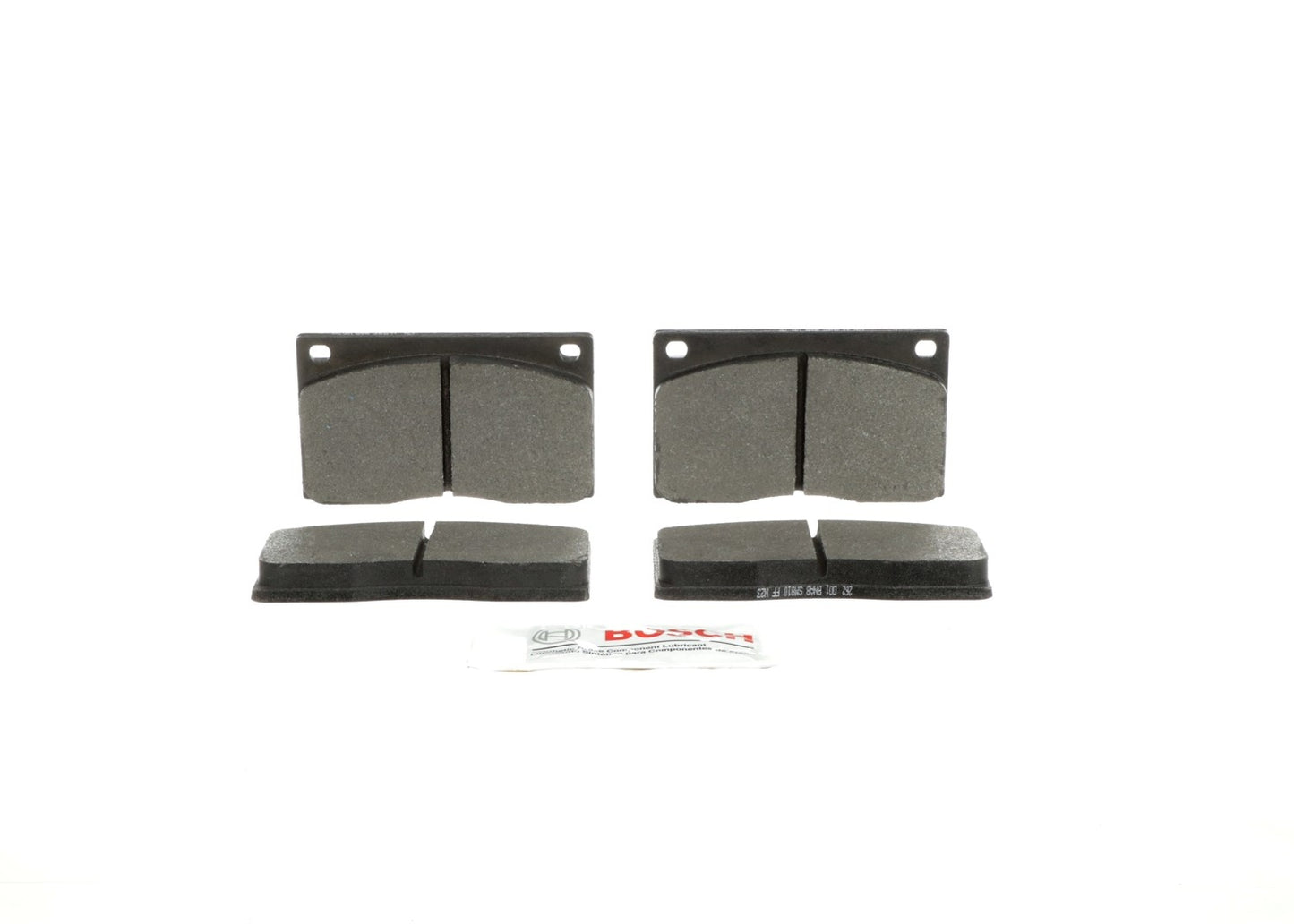 Front View of Front Disc Brake Pad Set BOSCH BE135