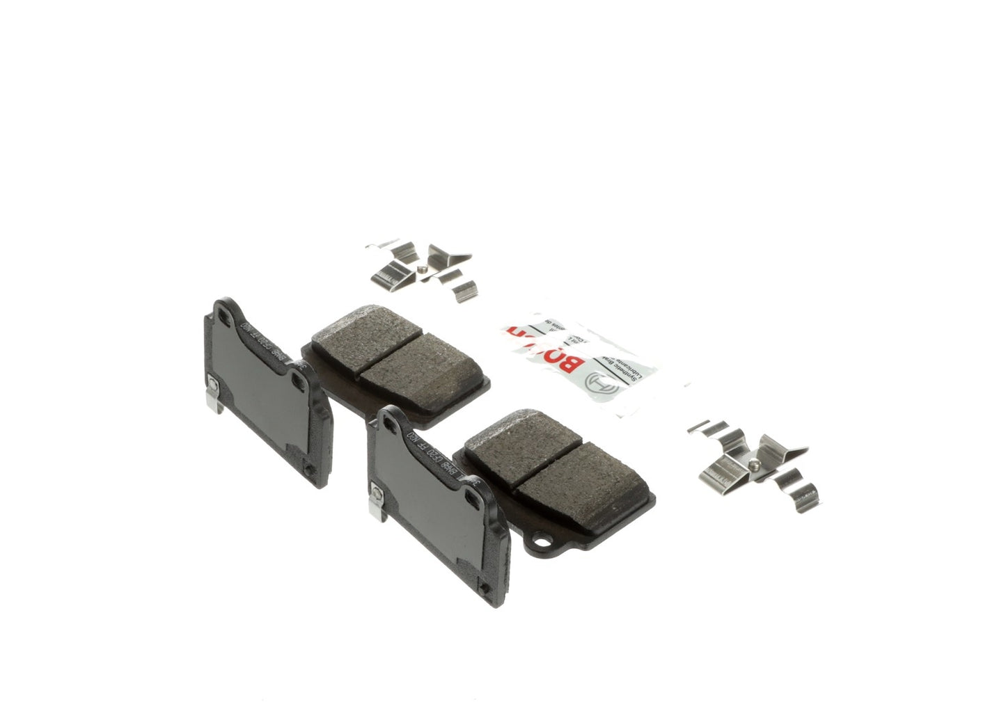 Left View of Rear Disc Brake Pad Set BOSCH BE1368H