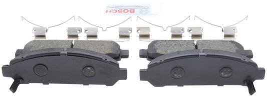 Back View of Front Disc Brake Pad Set BOSCH BE1401H