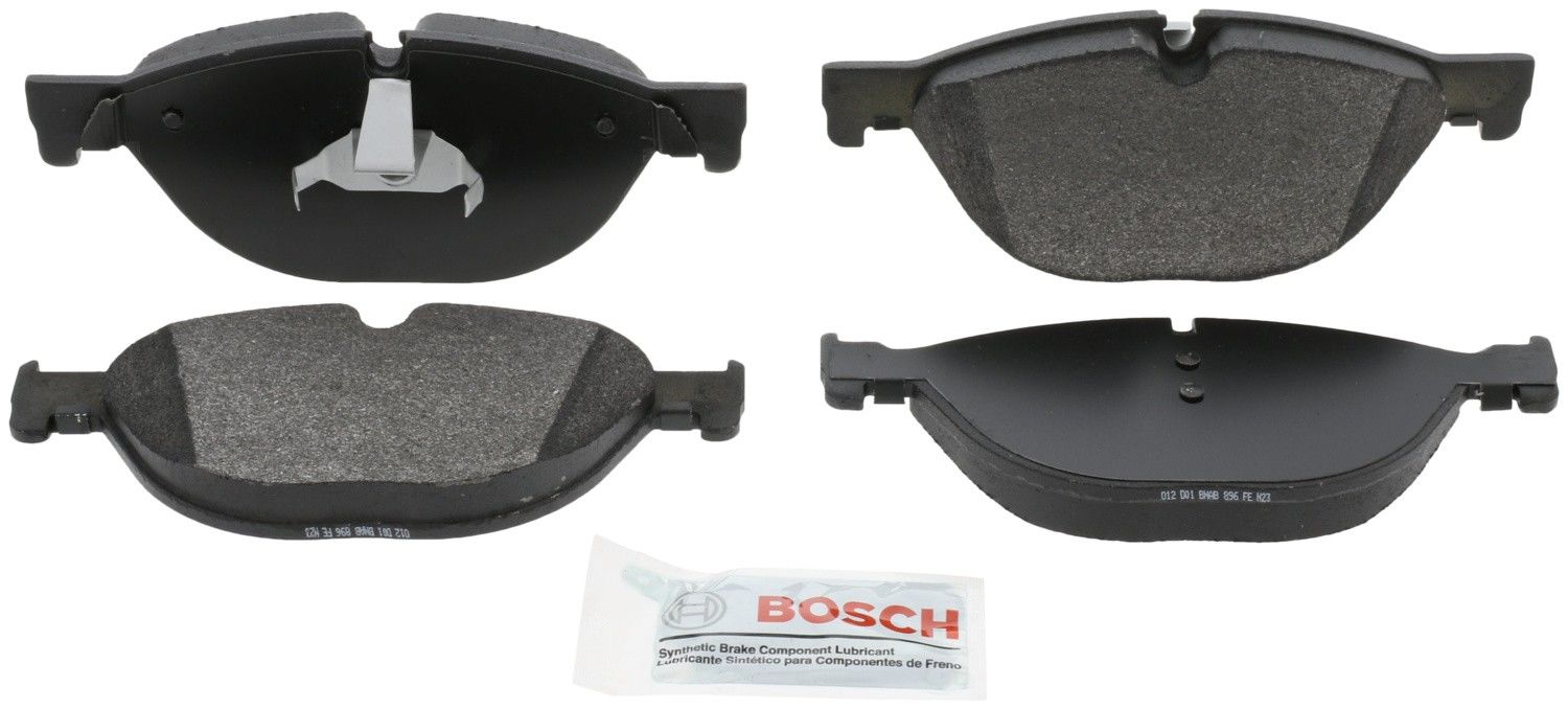 Front View of Front Disc Brake Pad Set BOSCH BE1409