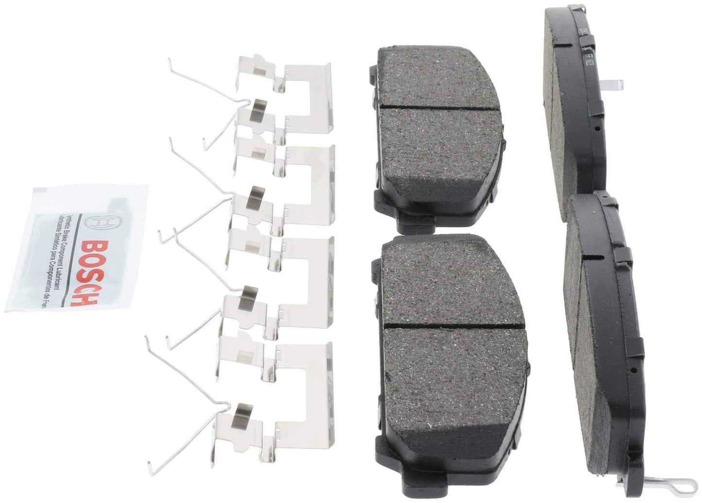 Left View of Front Disc Brake Pad Set BOSCH BE1509H