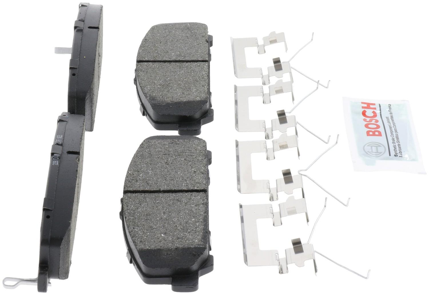 Right View of Front Disc Brake Pad Set BOSCH BE1509H