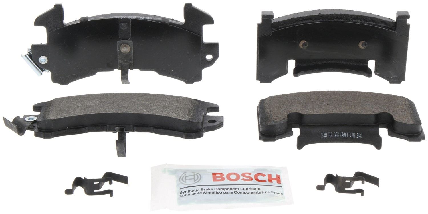 Front View of Front Disc Brake Pad Set BOSCH BE154H