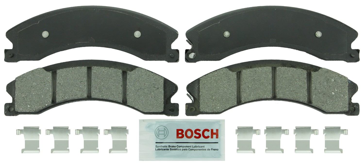 Front View of Rear Disc Brake Pad Set BOSCH BE1565H