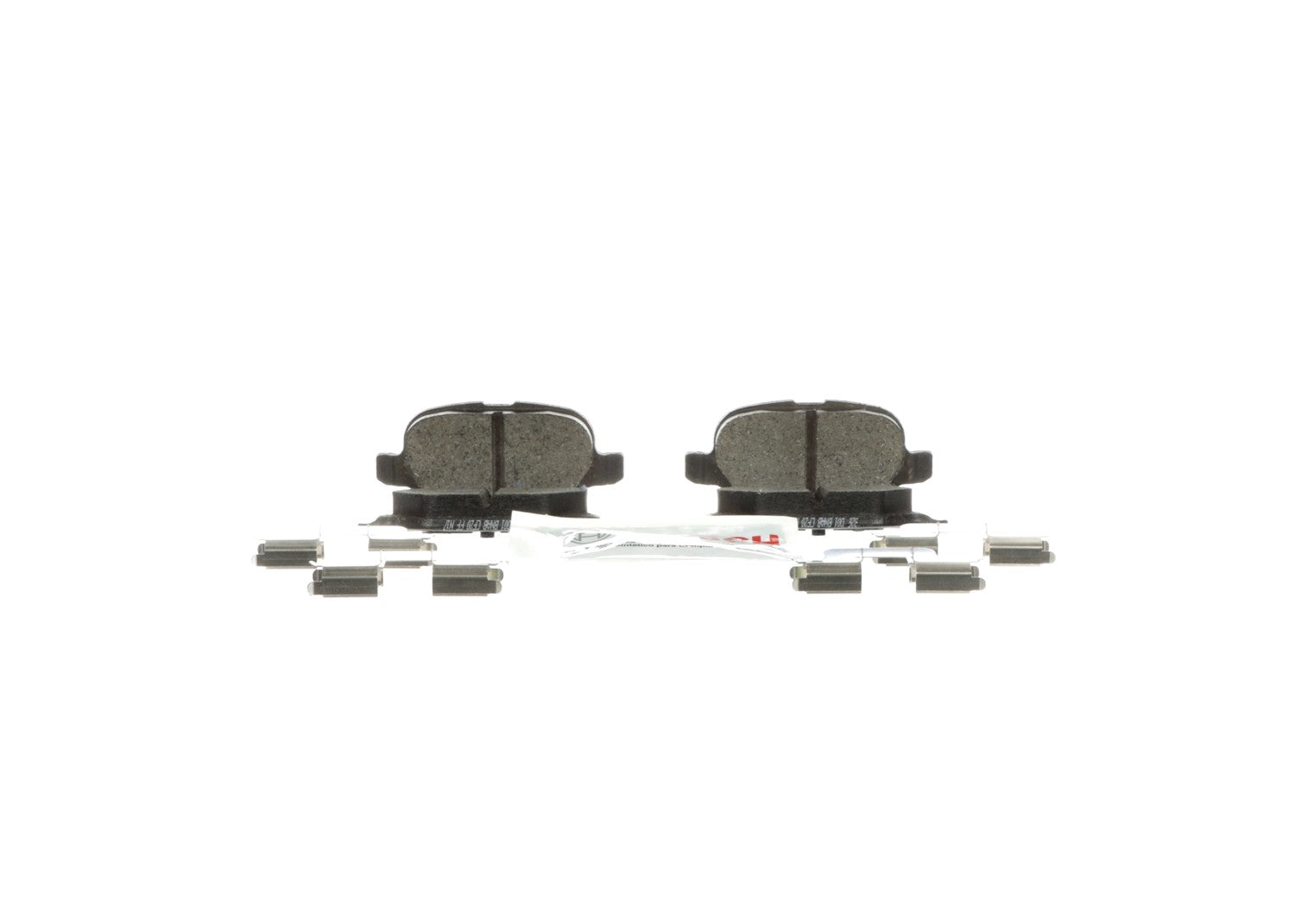 Front View of Rear Disc Brake Pad Set BOSCH BE1569H