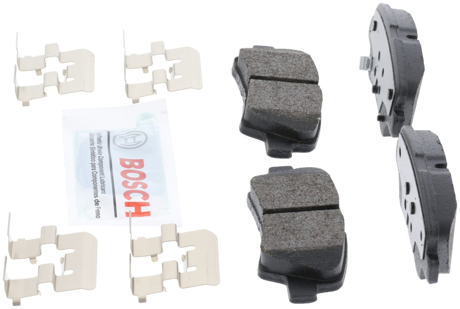 Left View of Rear Disc Brake Pad Set BOSCH BE1594H