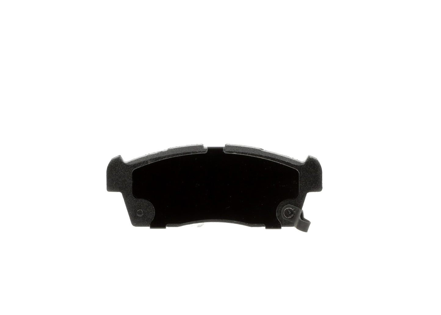 Bottom View of Front Disc Brake Pad Set BOSCH BE1658H