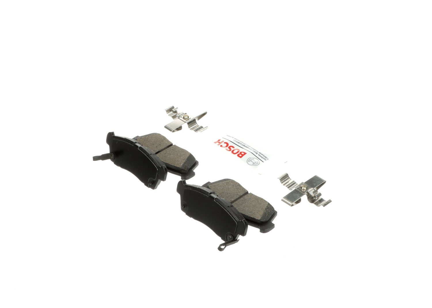 Left View of Front Disc Brake Pad Set BOSCH BE1658H