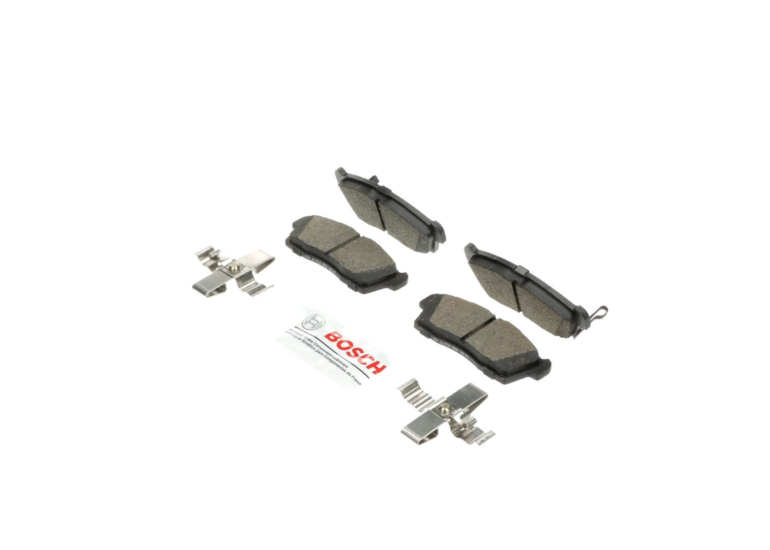 Right View of Front Disc Brake Pad Set BOSCH BE1658H