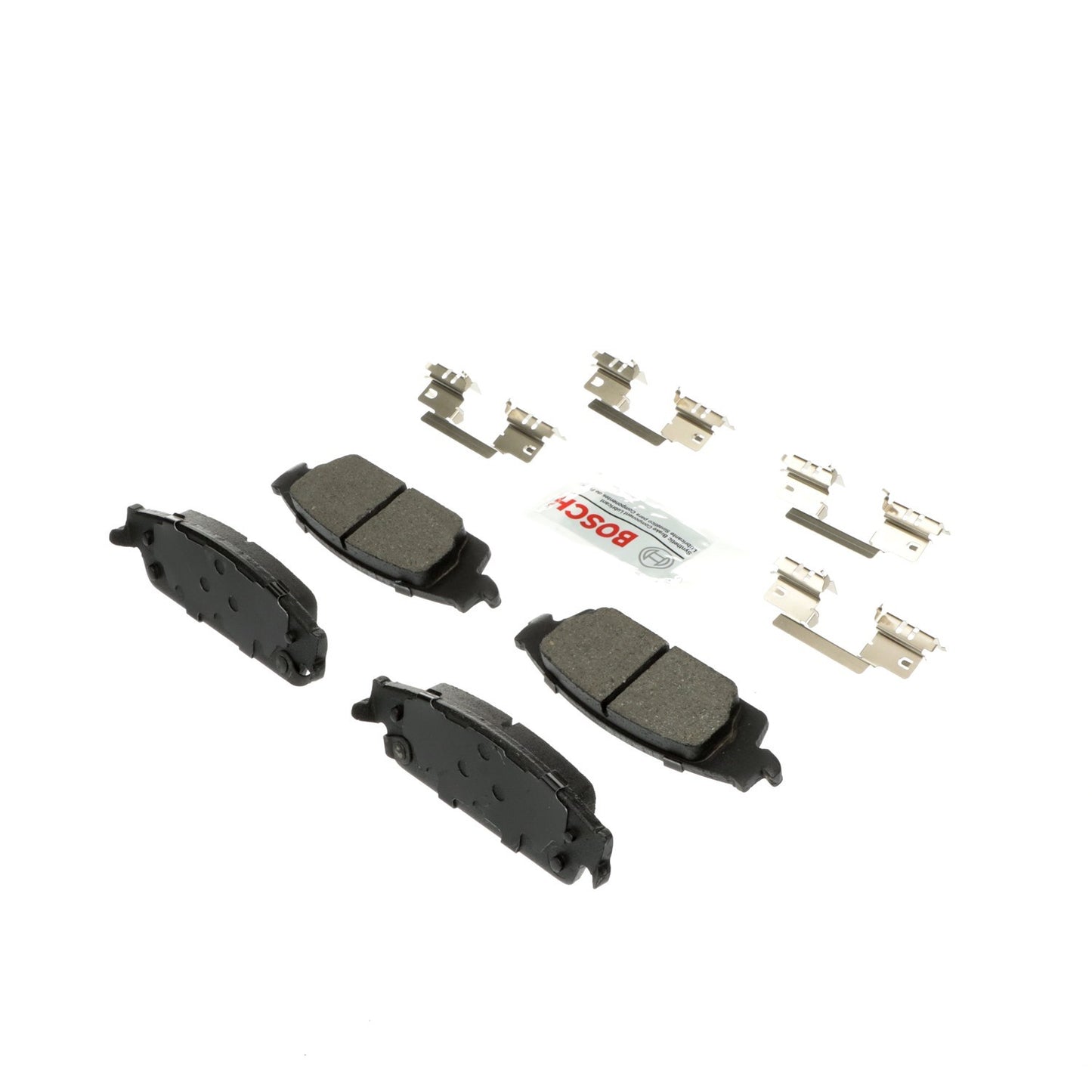 Left View of Rear Disc Brake Pad Set BOSCH BE1707H