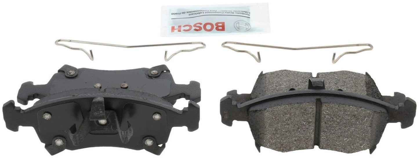 Back View of Front Disc Brake Pad Set BOSCH BE1720H