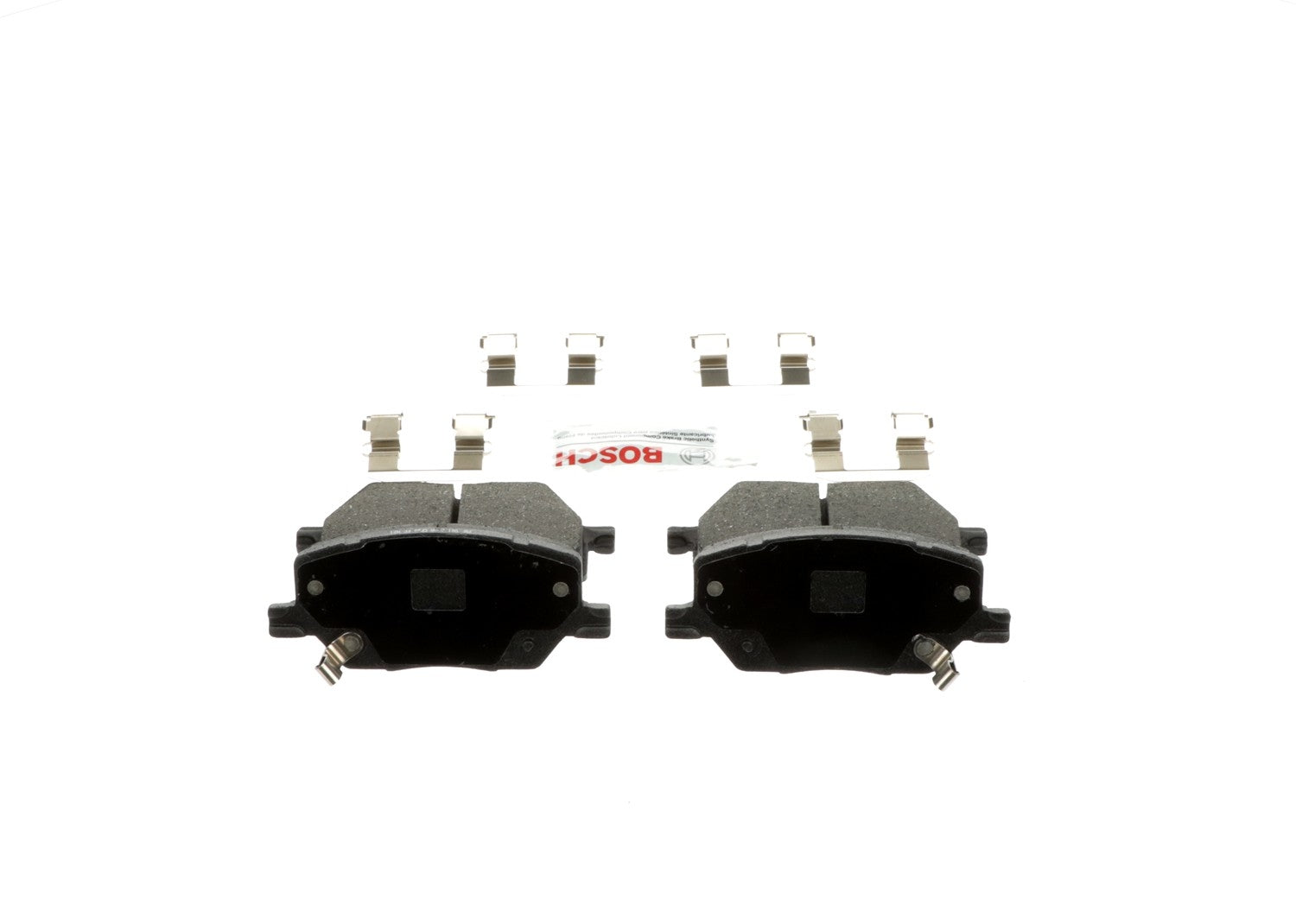 Back View of Front Disc Brake Pad Set BOSCH BE1811H