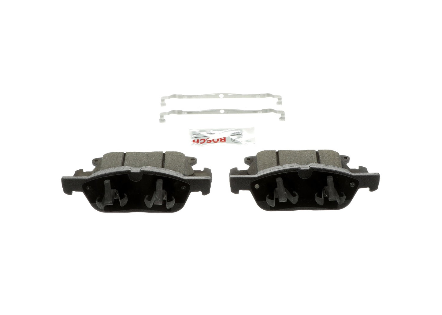 Back View of Front Disc Brake Pad Set BOSCH BE1818H