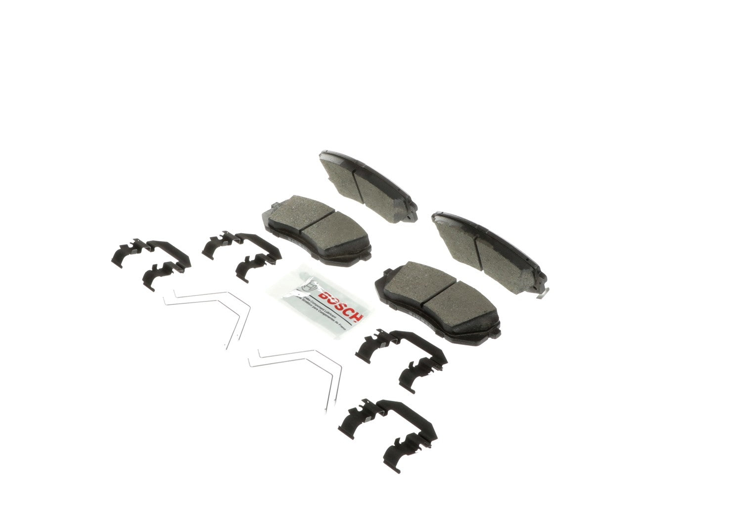 Right View of Front Disc Brake Pad Set BOSCH BE1855H