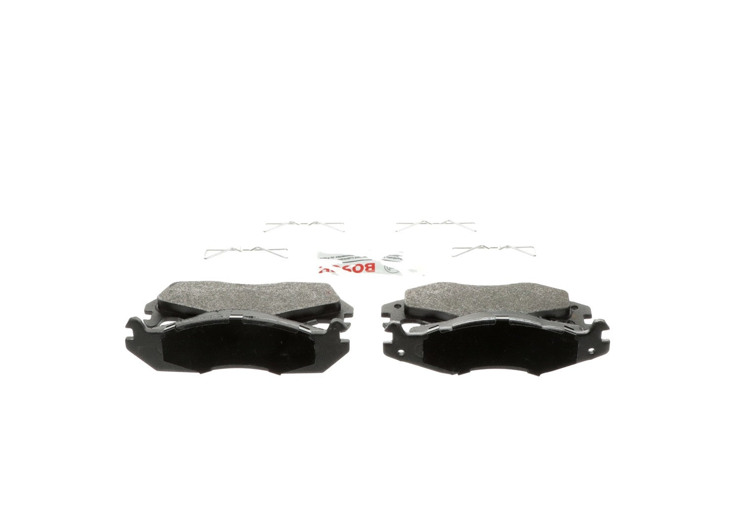 Back View of Front Disc Brake Pad Set BOSCH BE203H