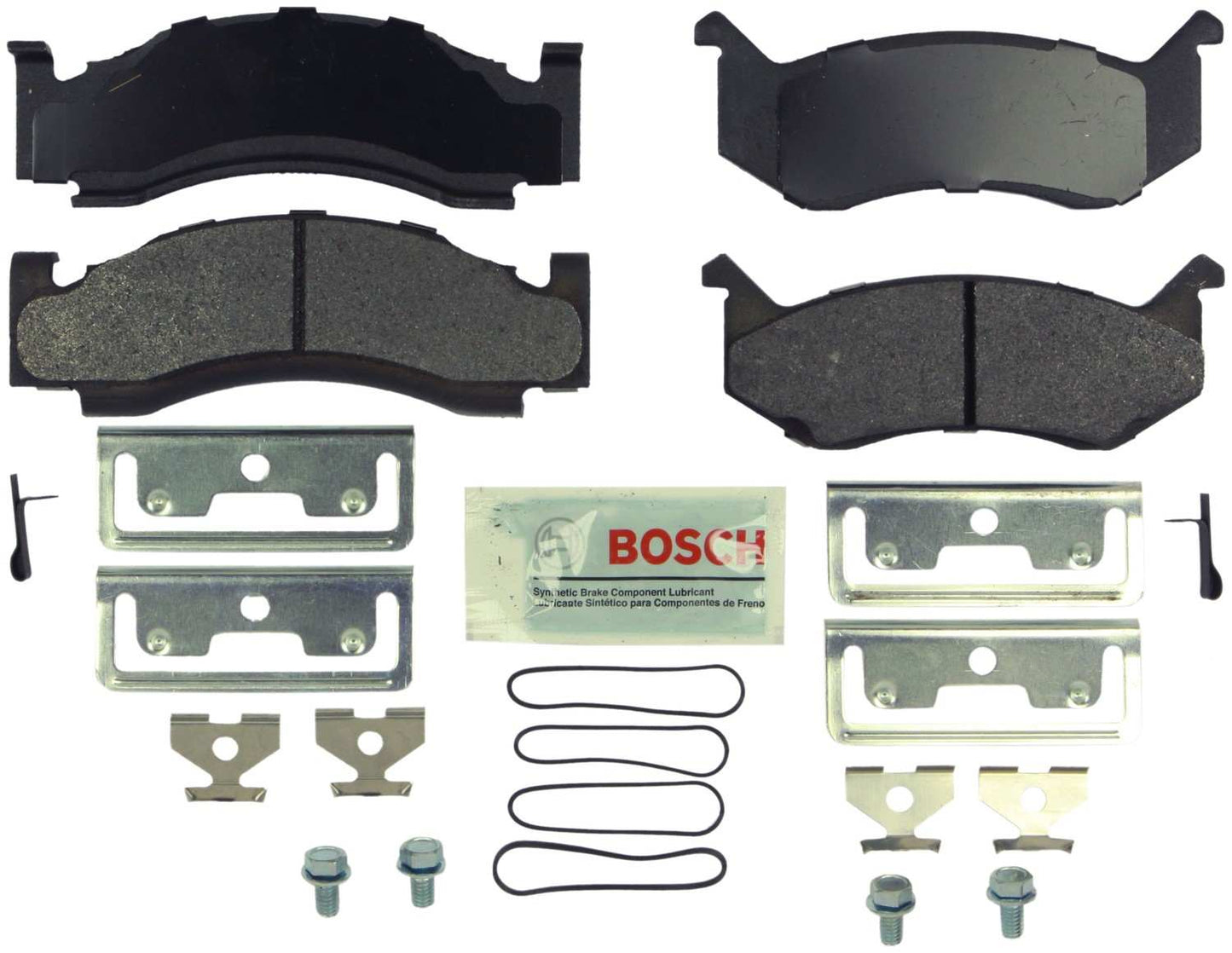 Front View of Front Disc Brake Pad Set BOSCH BE269H