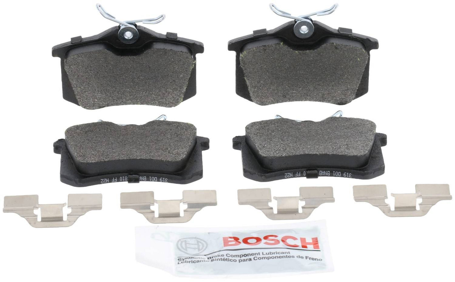 Front View of Rear Disc Brake Pad Set BOSCH BE340H