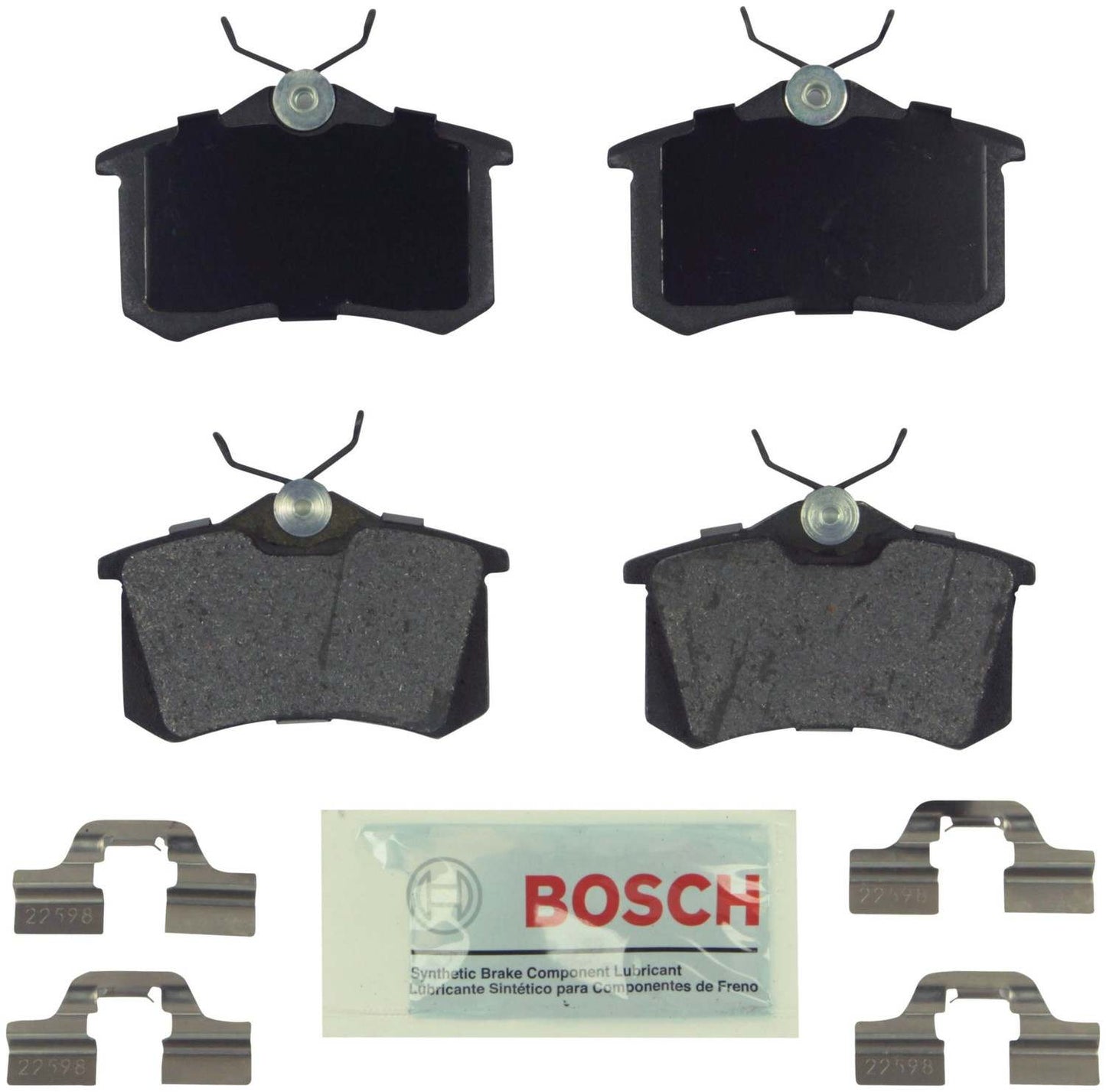 Kit View of Rear Disc Brake Pad Set BOSCH BE340H