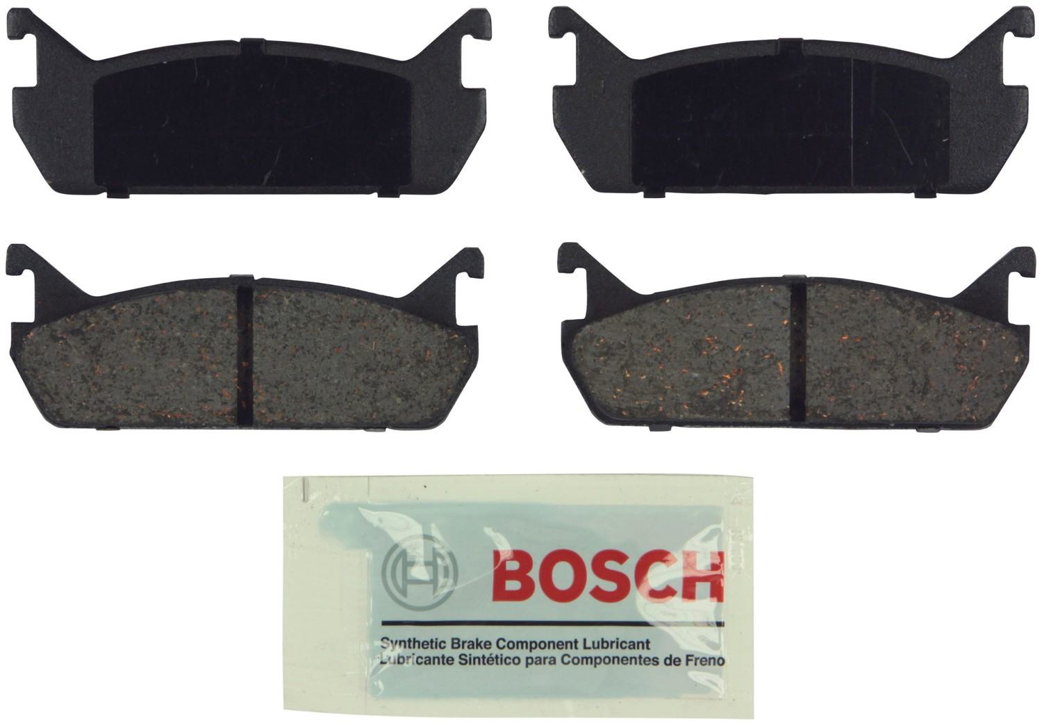 Kit View of Rear Disc Brake Pad Set BOSCH BE458