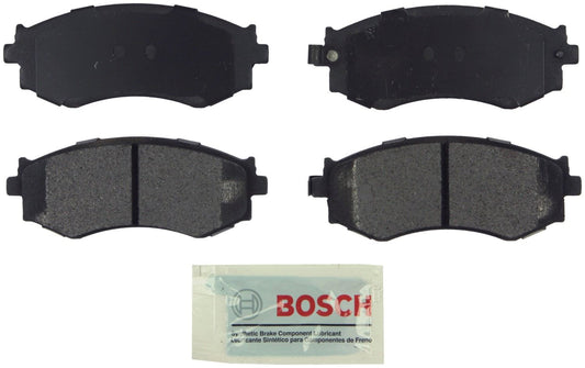 Front View of Front Disc Brake Pad Set BOSCH BE485