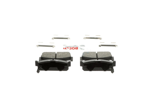 Back View of Rear Disc Brake Pad Set BOSCH BE588H