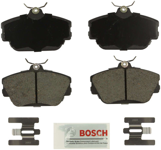 Front View of Front Disc Brake Pad Set BOSCH BE598H