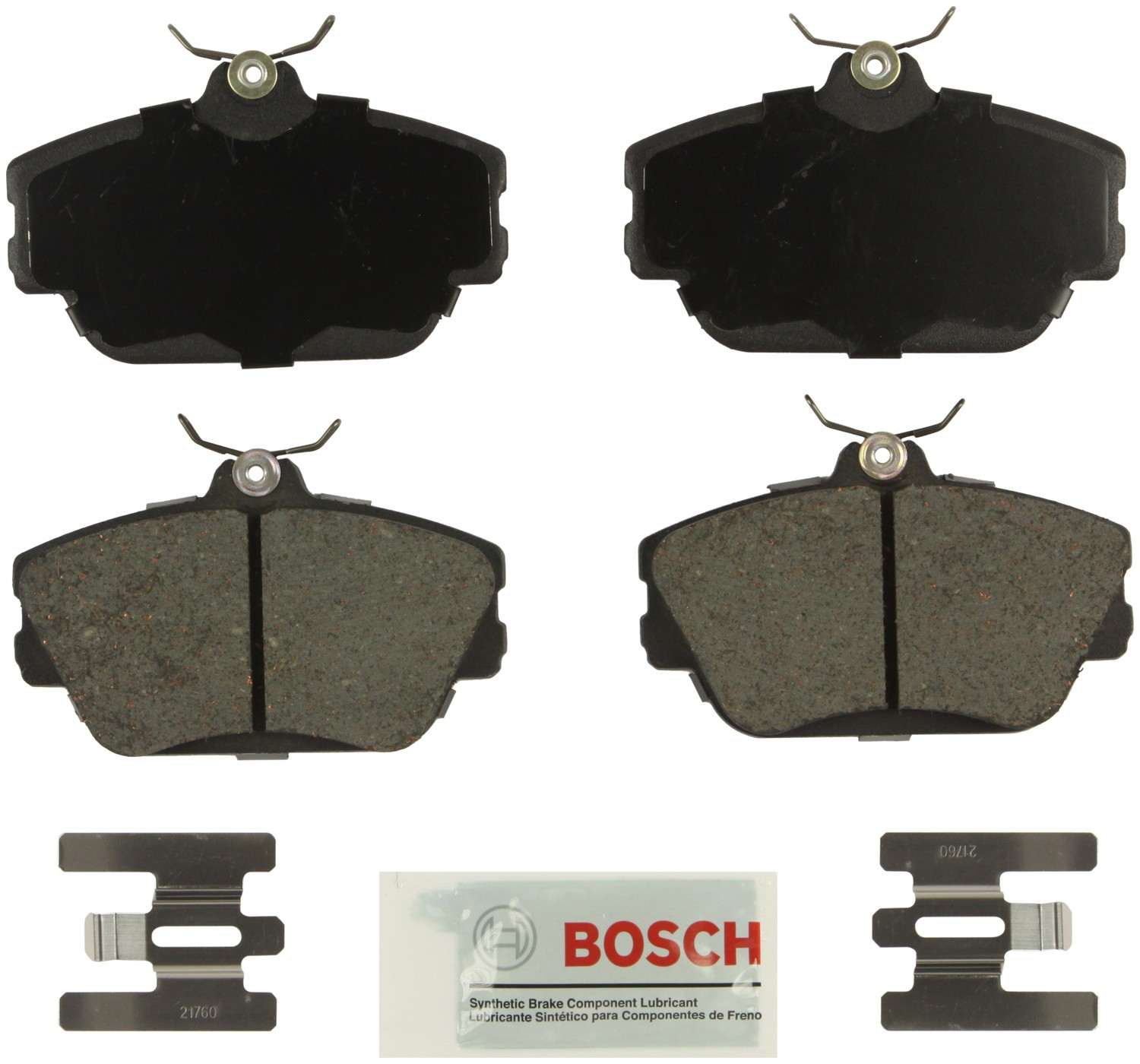 Kit View of Front Disc Brake Pad Set BOSCH BE598H