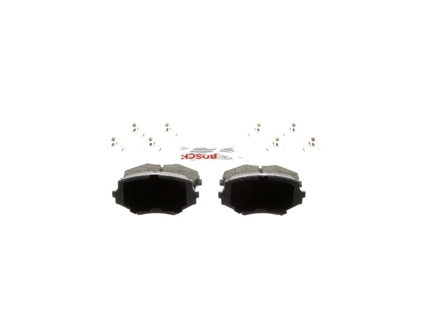 Back View of Front Disc Brake Pad Set BOSCH BE635H