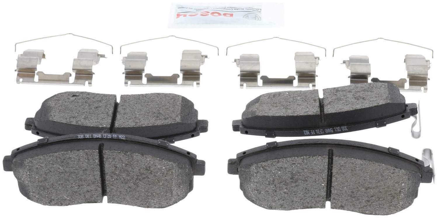 Back View of Front Disc Brake Pad Set BOSCH BE653H