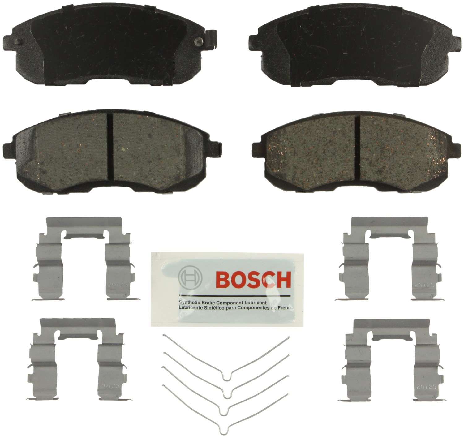 Kit View of Front Disc Brake Pad Set BOSCH BE653H