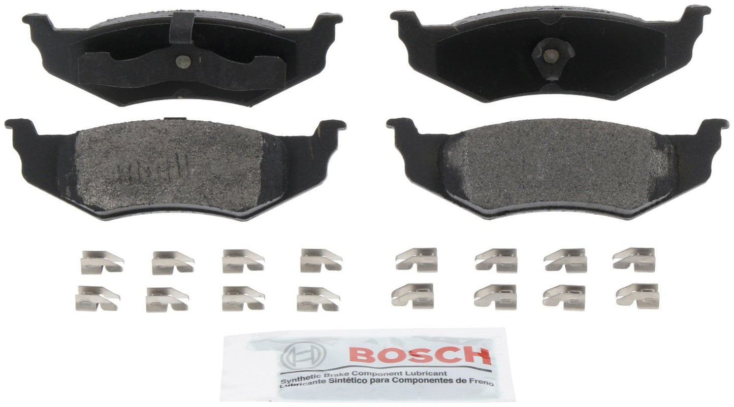 Front View of Rear Disc Brake Pad Set BOSCH BE658H