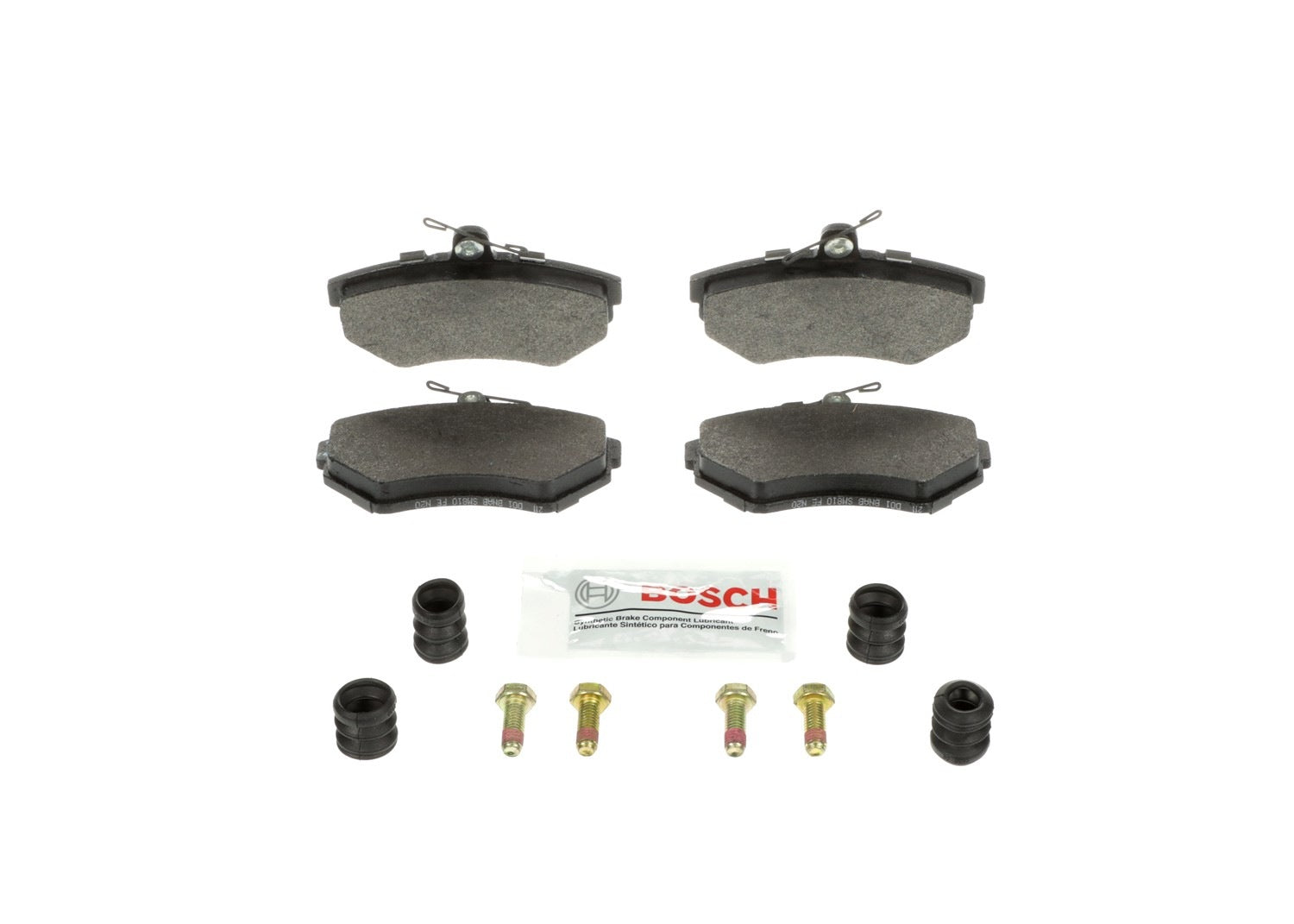 Front View of Front Disc Brake Pad Set BOSCH BE704H