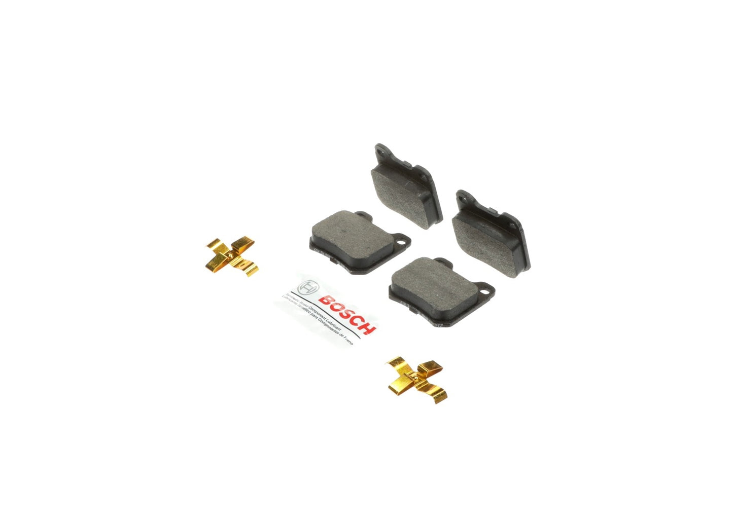 Right View of Rear Disc Brake Pad Set BOSCH BE709H