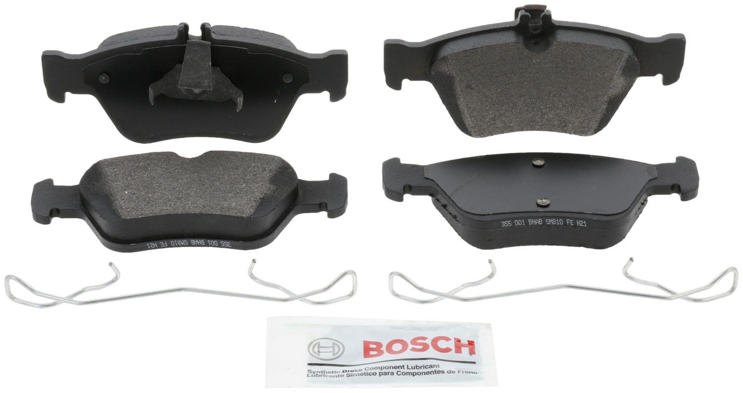 Front View of Front Disc Brake Pad Set BOSCH BE710H