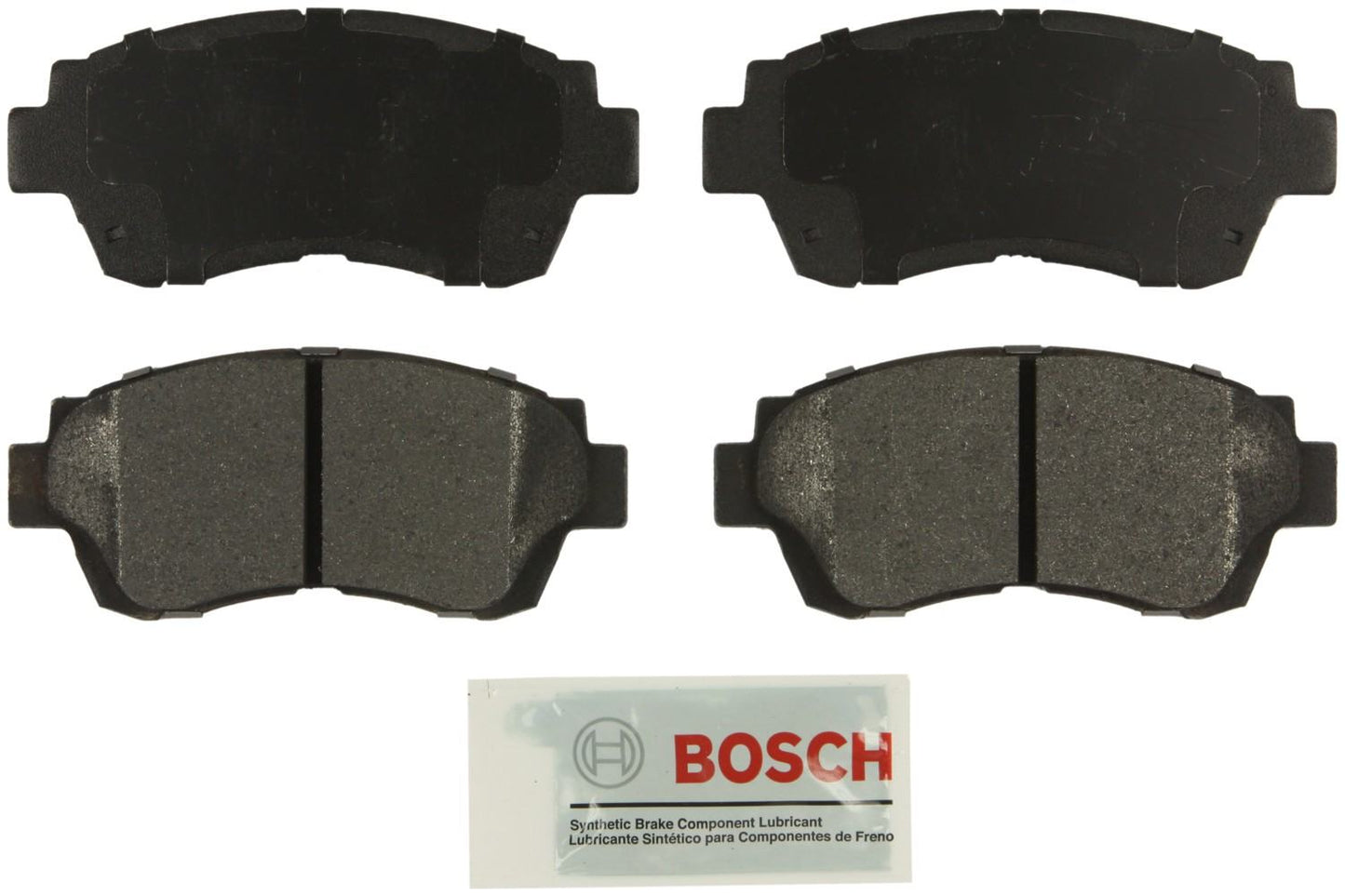 Front View of Front Disc Brake Pad Set BOSCH BE718