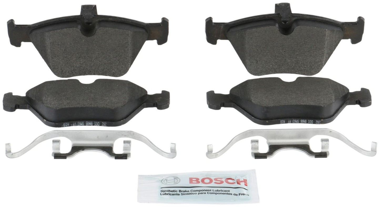 Front View of Front Disc Brake Pad Set BOSCH BE725H