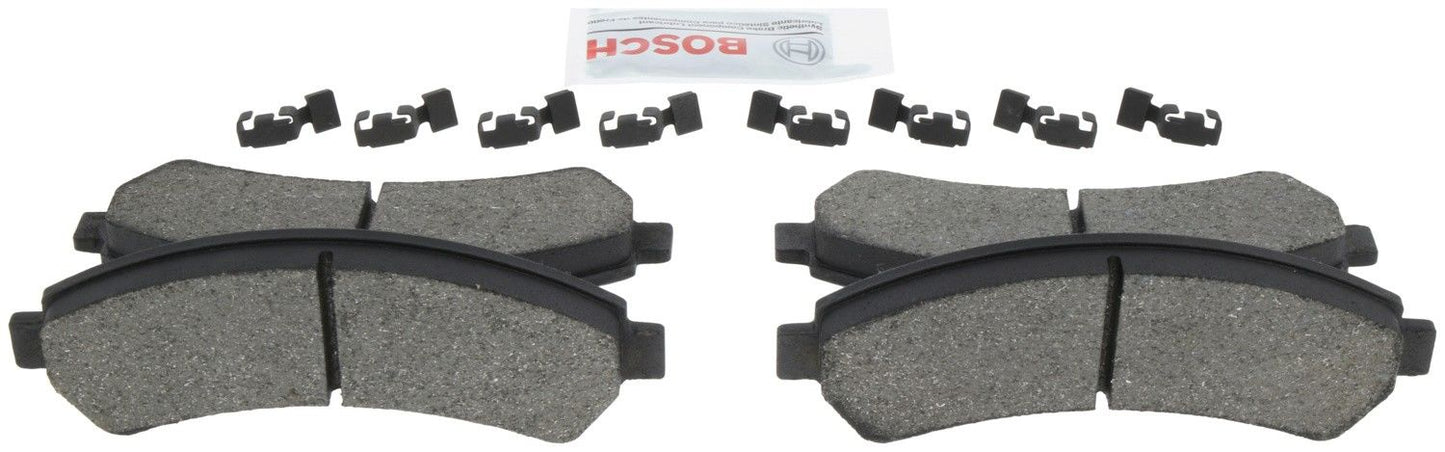 Back View of Front Disc Brake Pad Set BOSCH BE726H