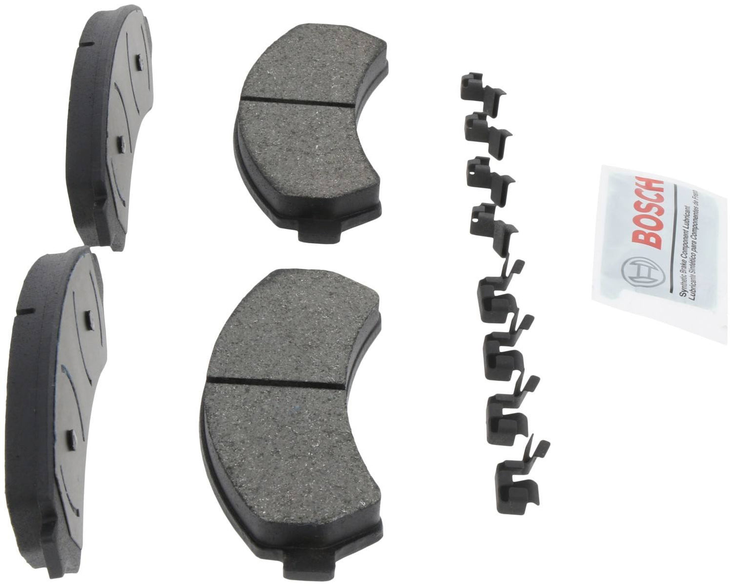 Right View of Front Disc Brake Pad Set BOSCH BE726H