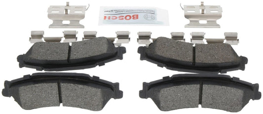 Back View of Rear Disc Brake Pad Set BOSCH BE729H