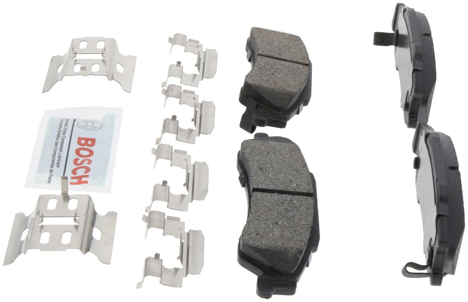 Left View of Rear Disc Brake Pad Set BOSCH BE729H