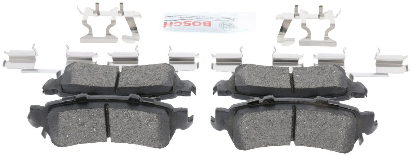 Back View of Rear Disc Brake Pad Set BOSCH BE792H