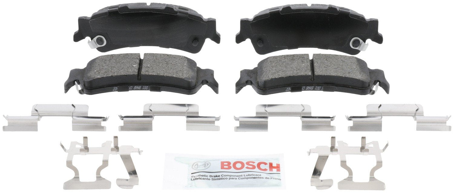 Front View of Rear Disc Brake Pad Set BOSCH BE792H