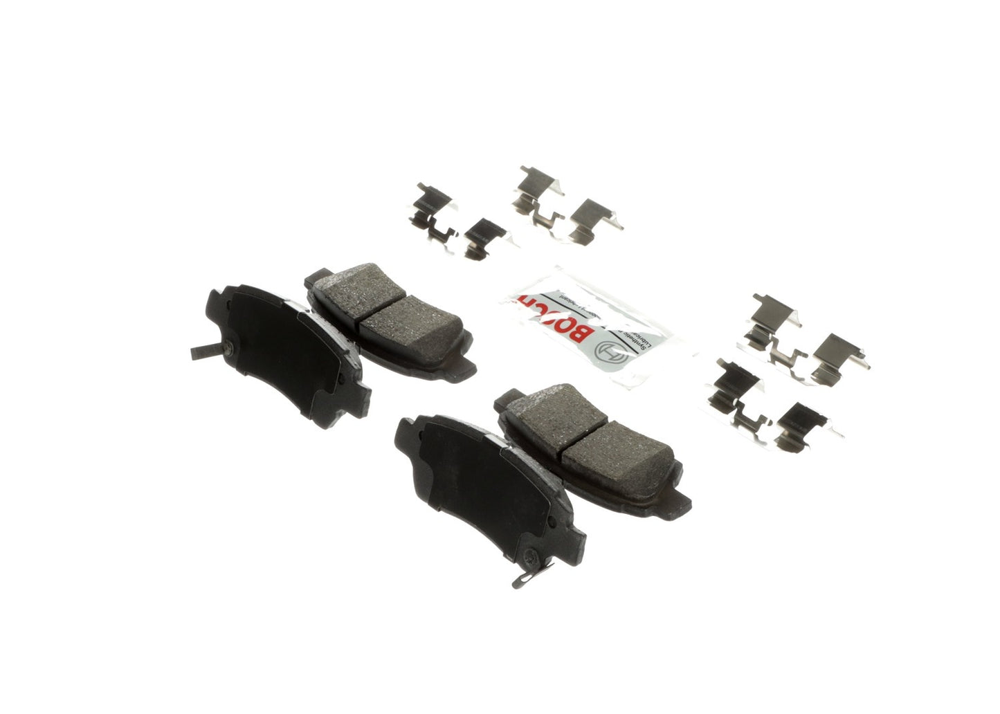 Left View of Front Disc Brake Pad Set BOSCH BE831H